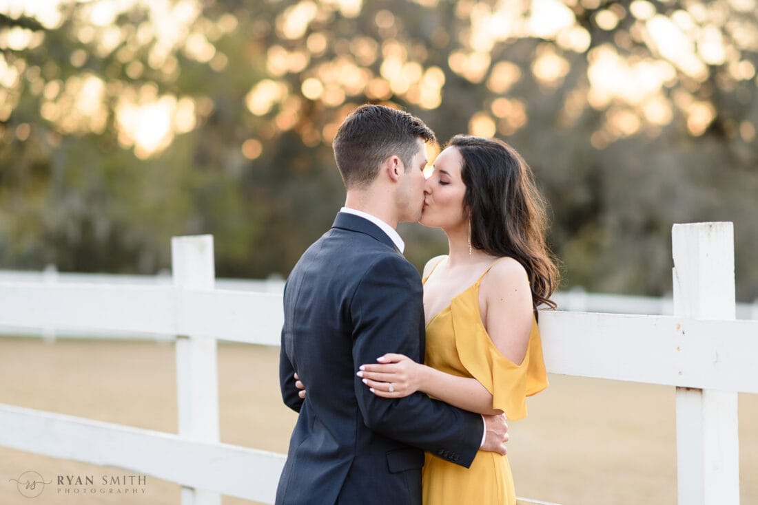 I love that bokeh from the sunset through the trees - Mansfield Plantation, Georgetown