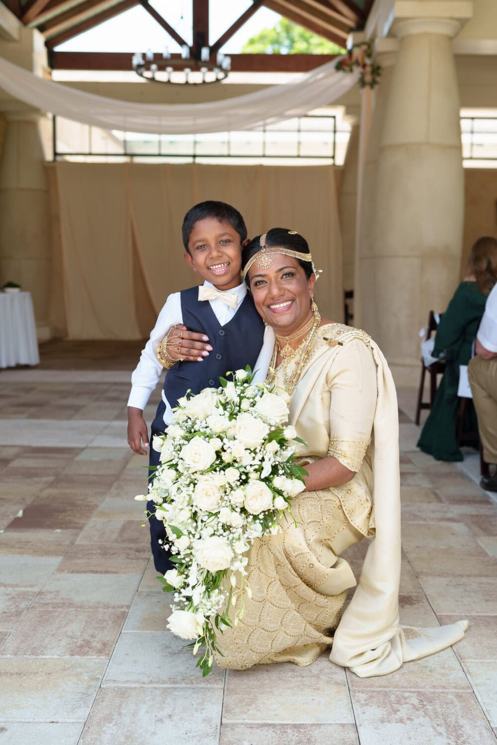 Bride with her nephew - 21 Main Events