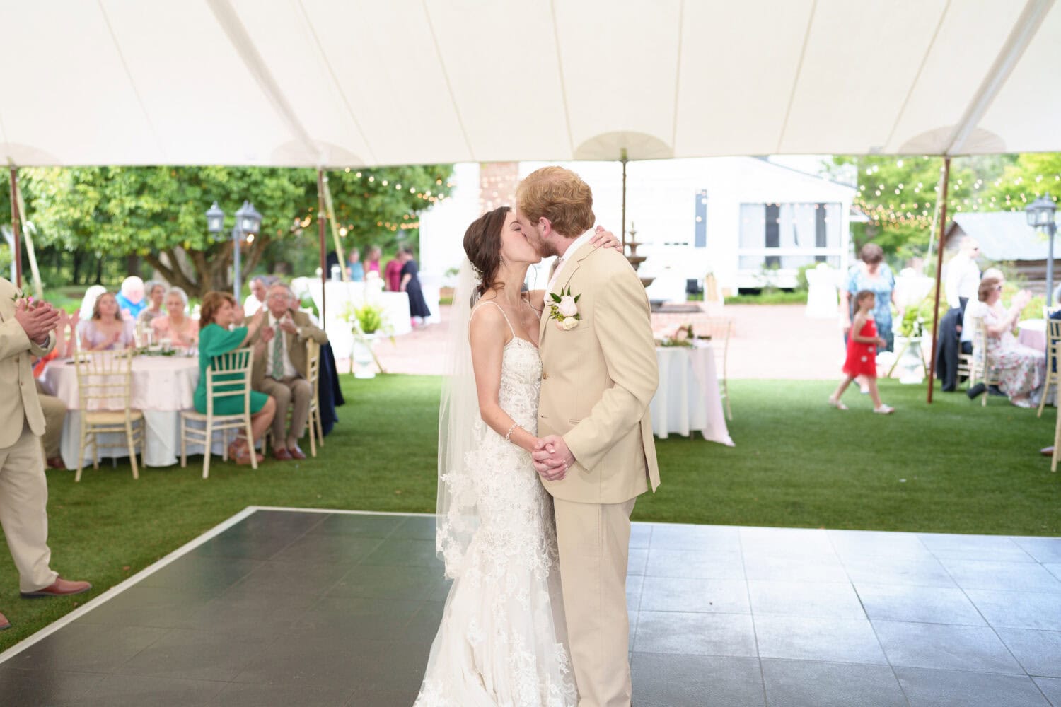 First dance under the tent - Tanglewood Plantation