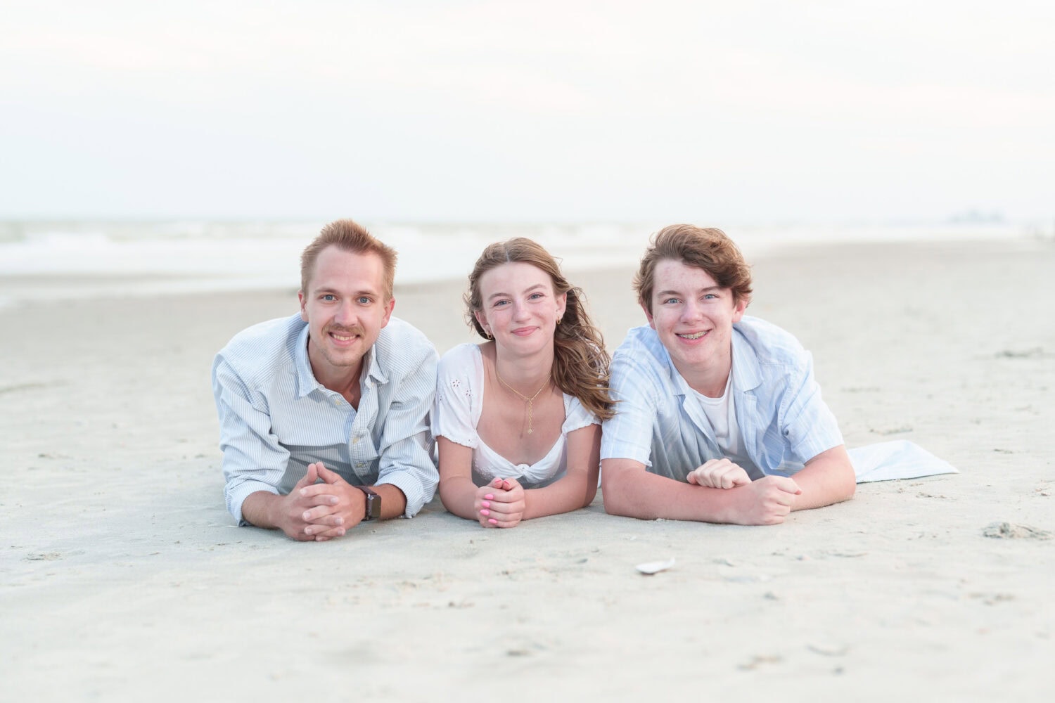 Brothers with their sister - Myrtle Beach