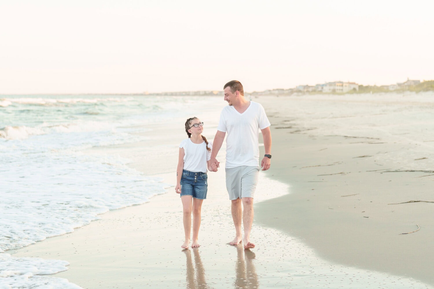 Cate dad and daughter - Huntington Beach State Park - Pawleys Island