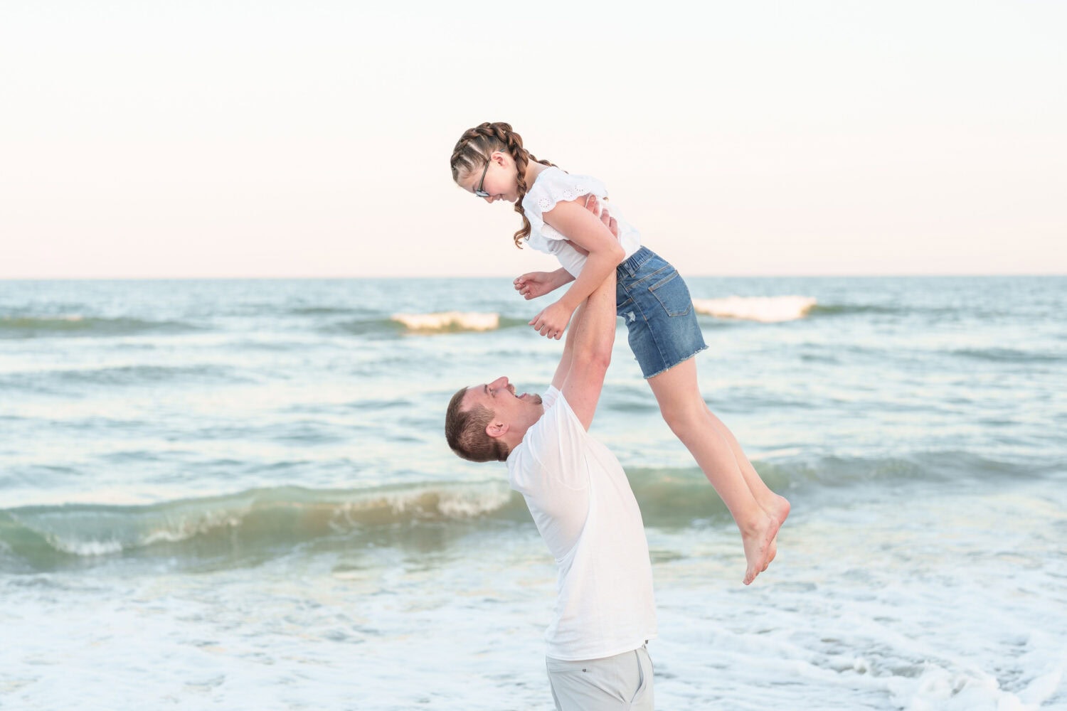 Cate dad and daughter - Huntington Beach State Park - Pawleys Island