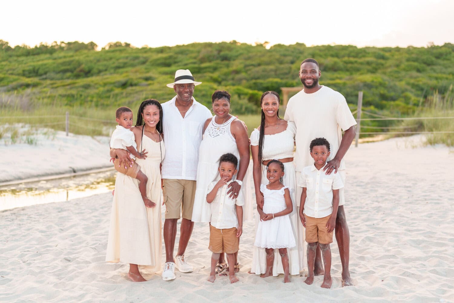 Family by the dunes - Myrtle Beach State Park