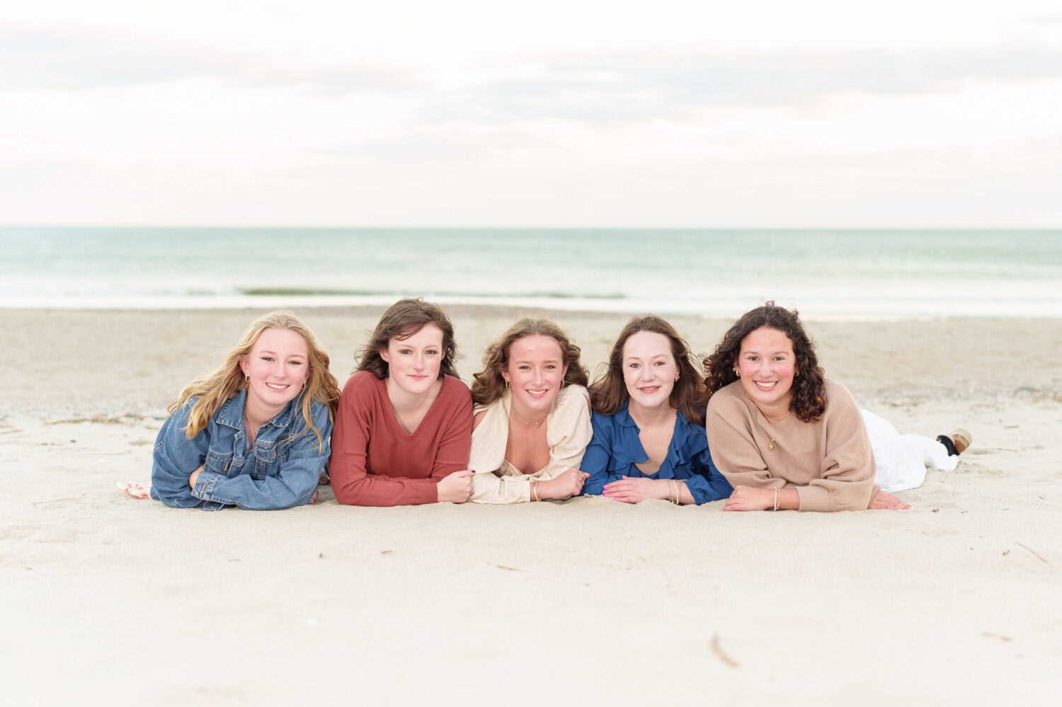 Family on the beach - DeBordieu Colony