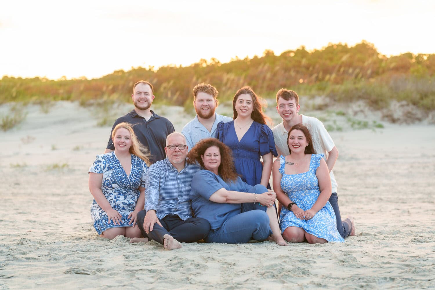 Family with all adult couples - Huntington Beach State Park - Pawleys Island