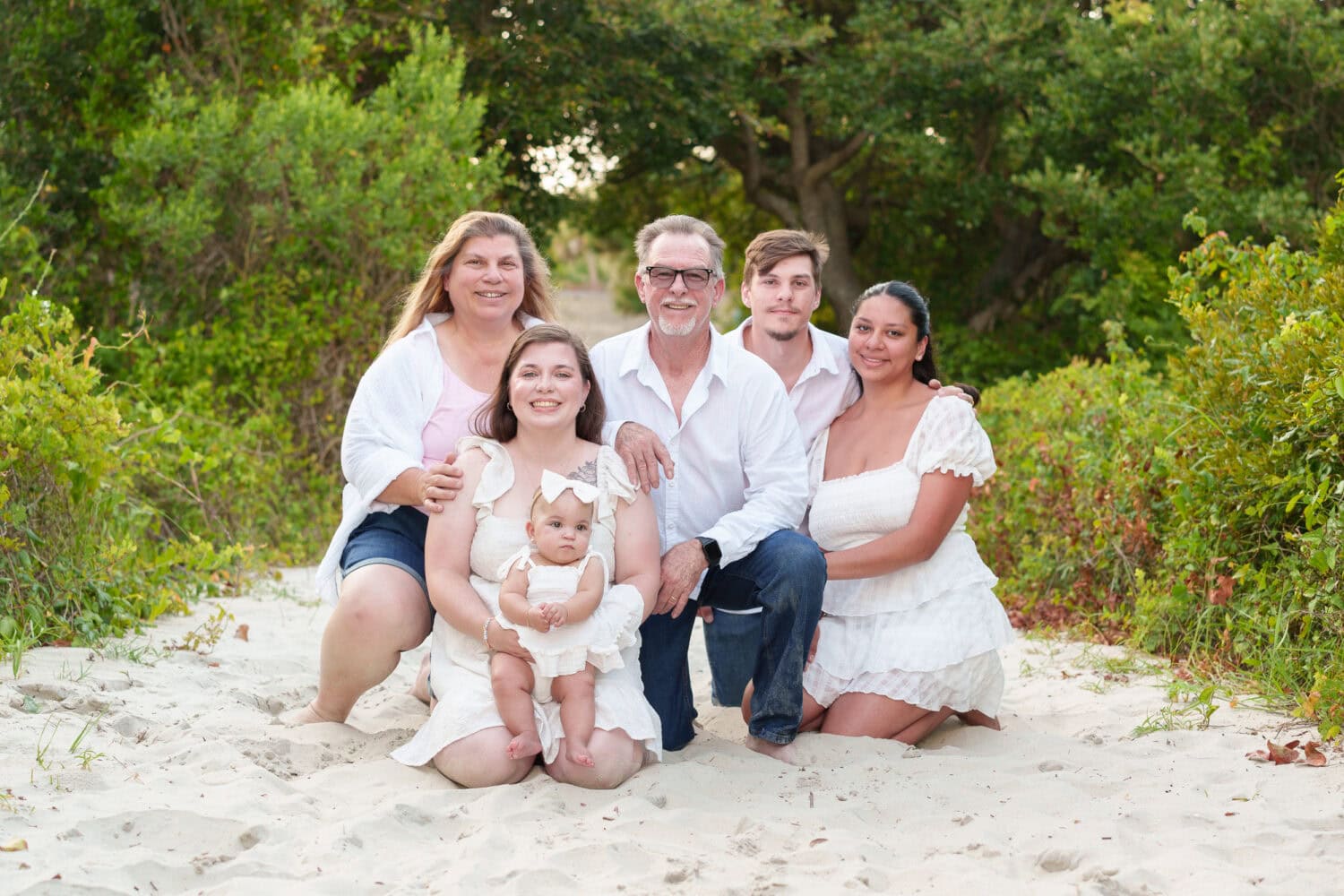 Family with all adult couples - Huntington Beach State Park - Pawleys Island