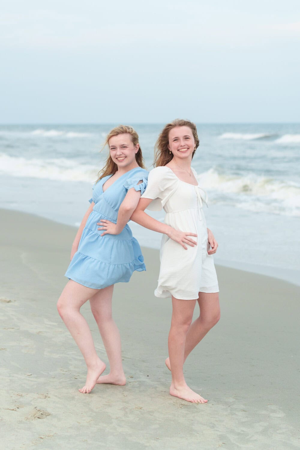 Fun family of all adults with couples and engagement pictures - Huntington Beach State Park - Pawleys Island