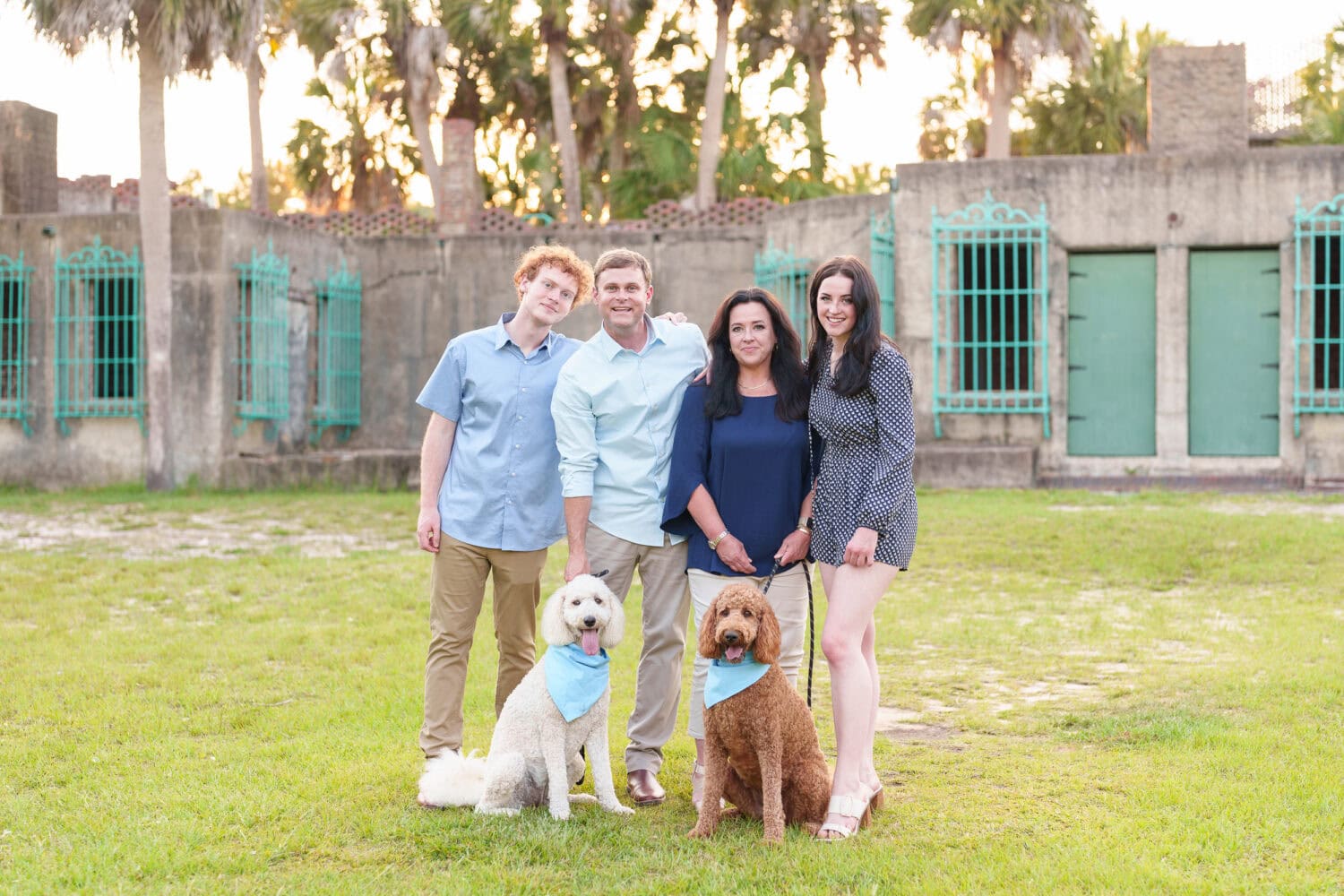 Fun family pictures with my wedding videographer friend Jerry Moore - Huntington Beach State Park - Pawleys Island