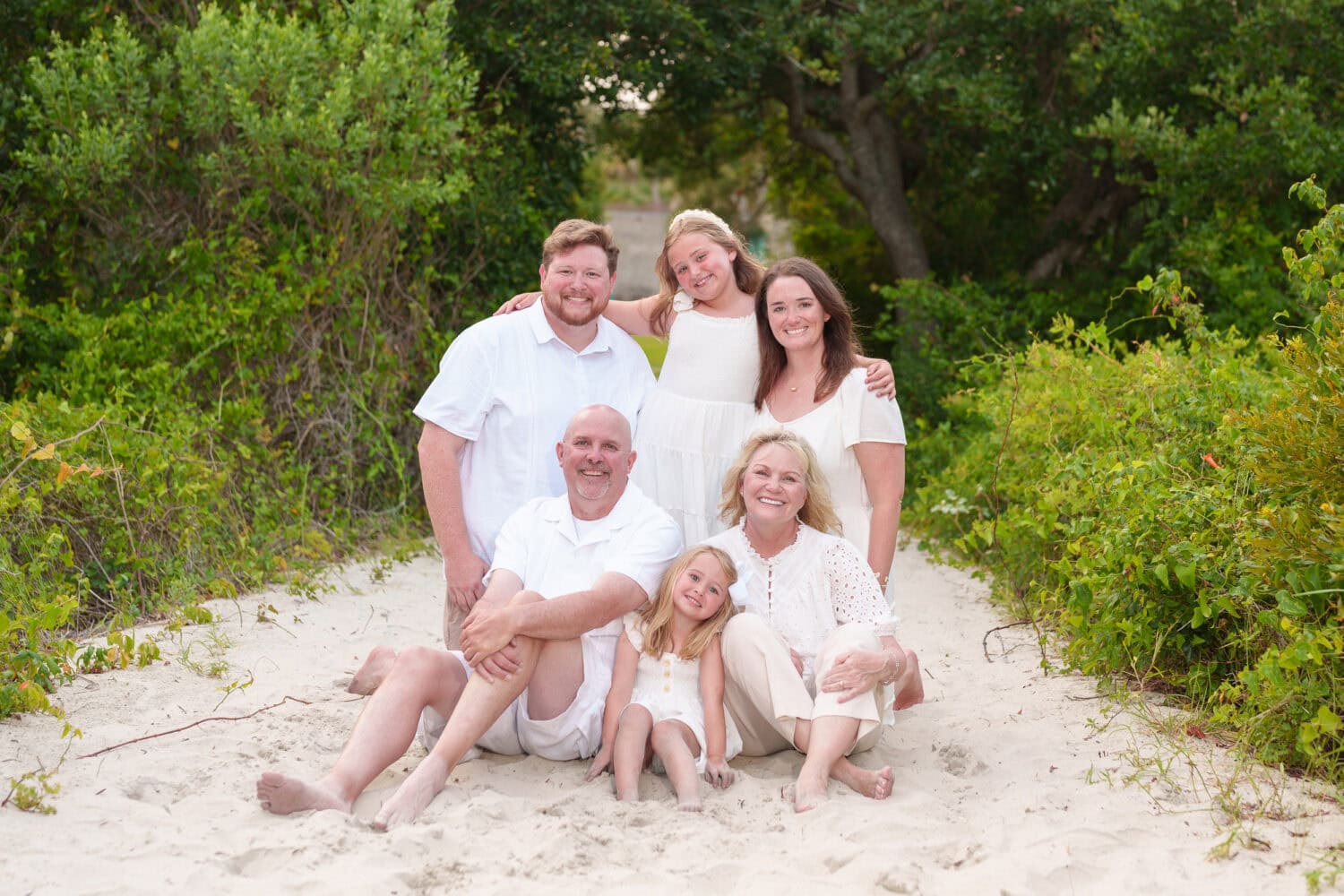 Happy family with some maternity portraits mixed in - Huntington Beach State Park - Pawleys Island