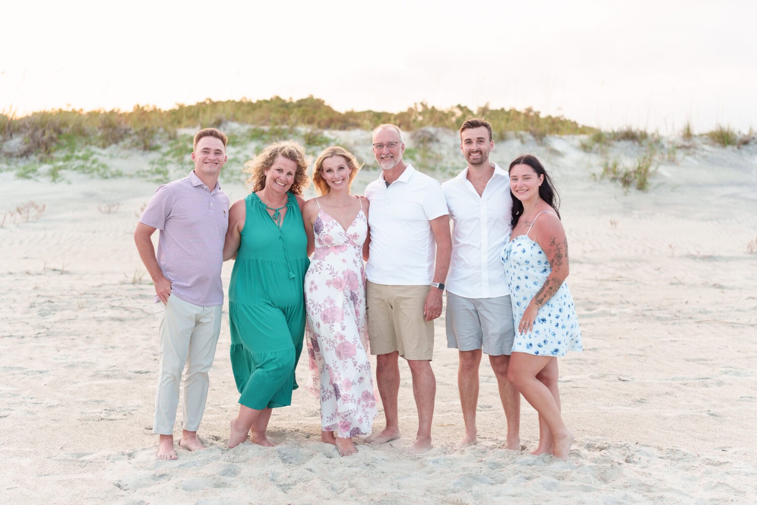 Happy family with some maternity portraits mixed in - Huntington Beach State Park - Pawleys Island