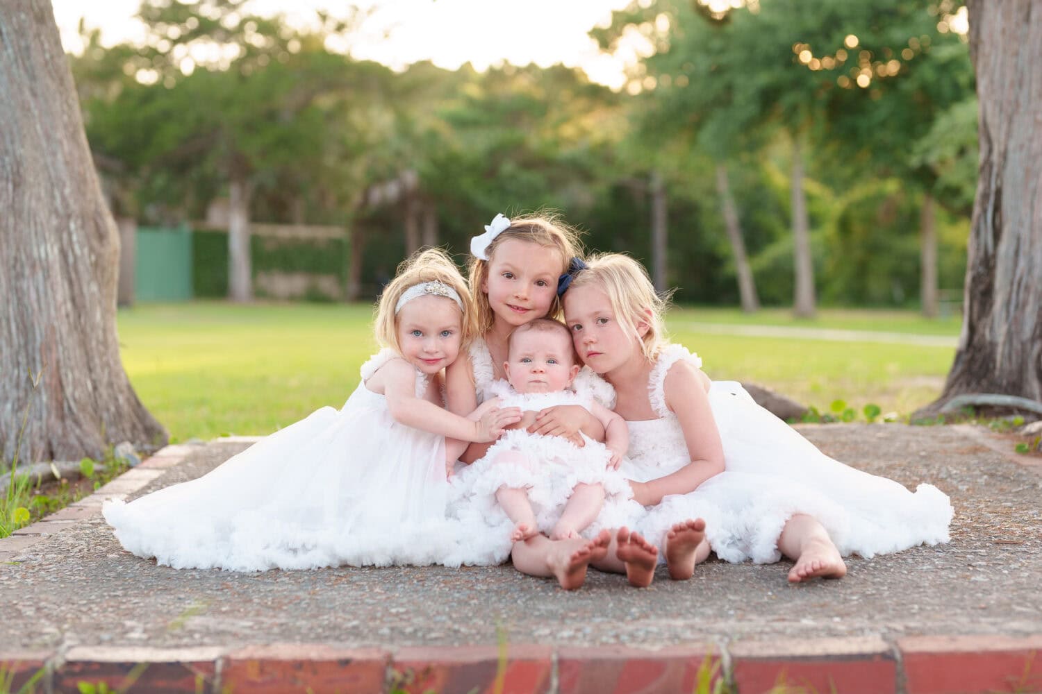 Little cousins holding the baby - Huntington Beach State Park - Pawleys Island