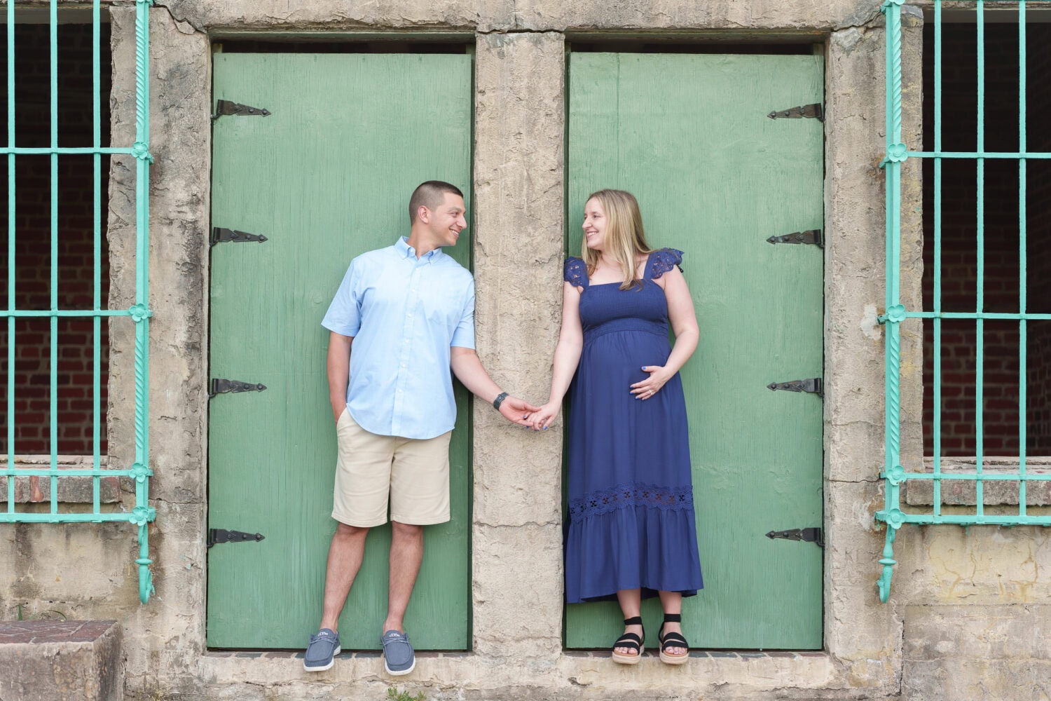 Maternity photos for my previous wedding couple - Huntington Beach State Park - Pawleys Island