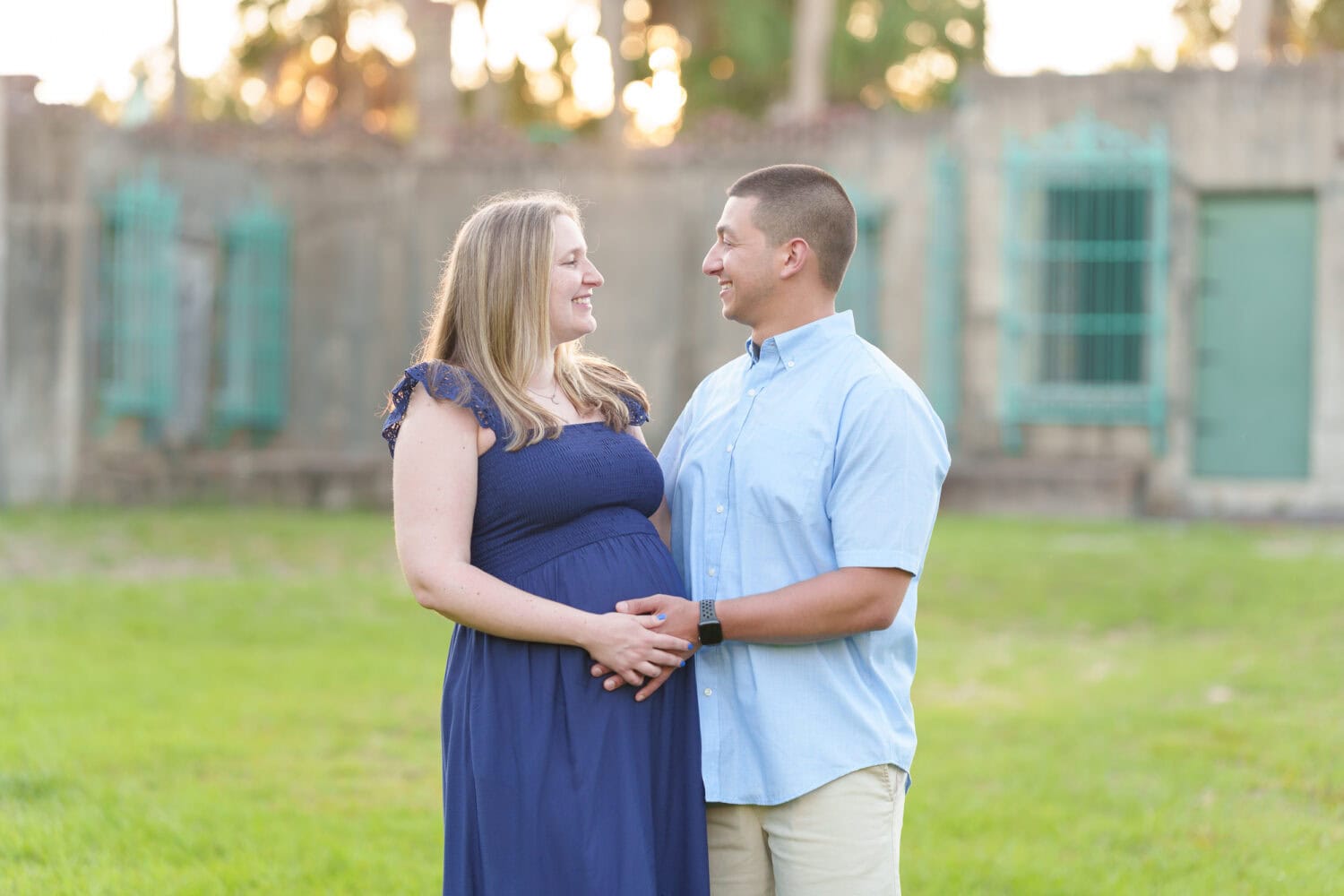 Maternity photos for my previous wedding couple - Huntington Beach State Park - Pawleys Island