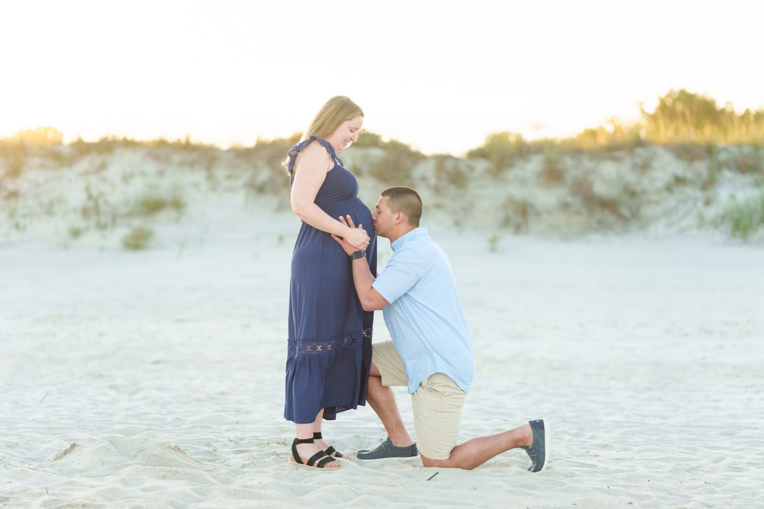 Maternity photos for my previous wedding couple - Huntington Beach State Park - Pawleys Island