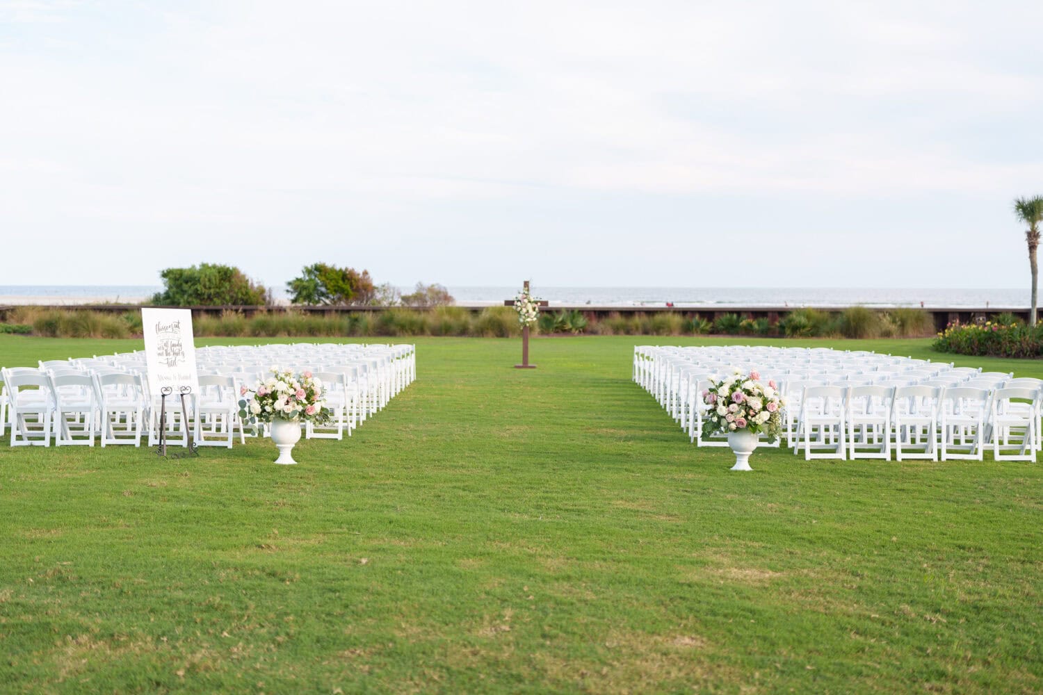 Beautiful day for a ceremony - Dunes Golf & Beach Club