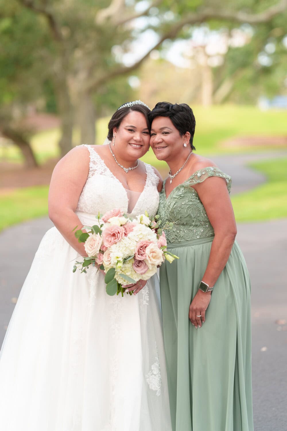 Bride and mother - Dunes Golf & Beach Club