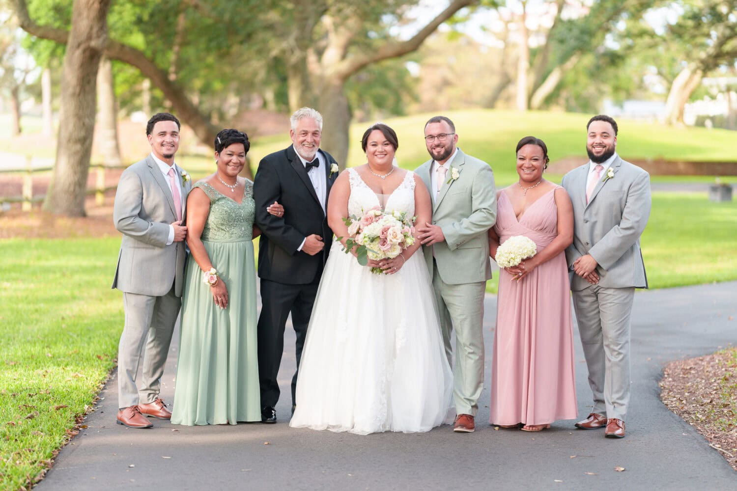 Family portrait under the oaks - Dunes Golf & Beach Club