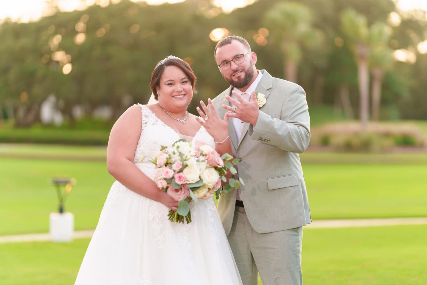 Showing off the rings - Dunes Golf & Beach Club