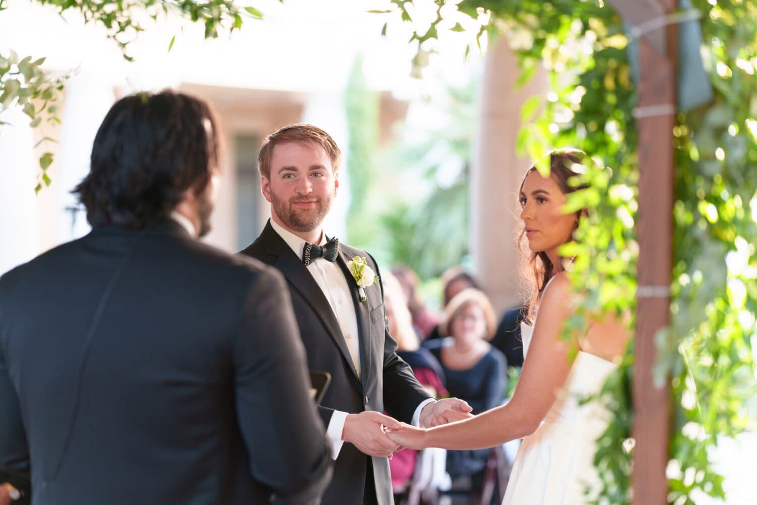 Ceremony in the courtyard - 21 Main Events - North Myrtle Beach