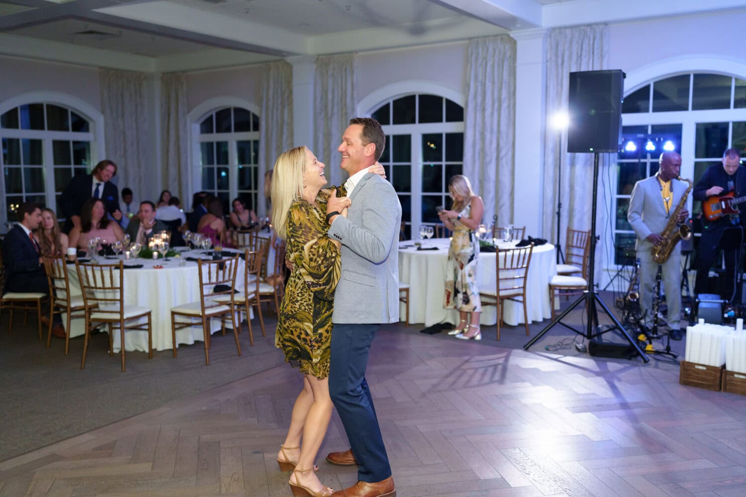 Fun dancing at the reception - 21 Main Events - North Myrtle Beach