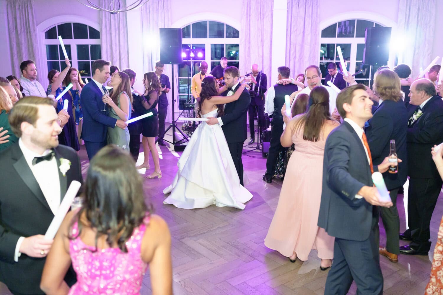 Fun dancing at the reception - 21 Main Events - North Myrtle Beach