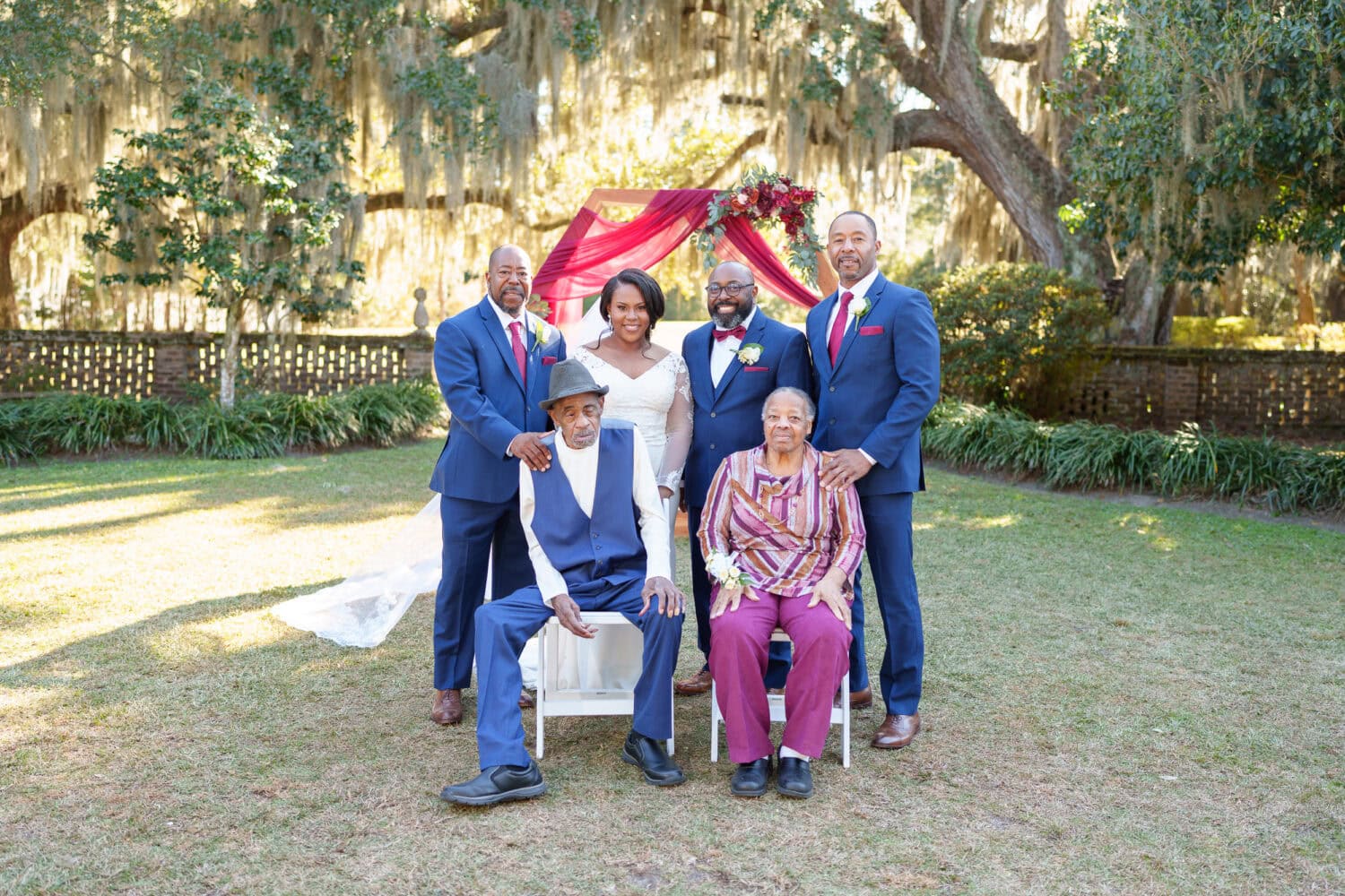 Groom's family - Wedgefield Country Club