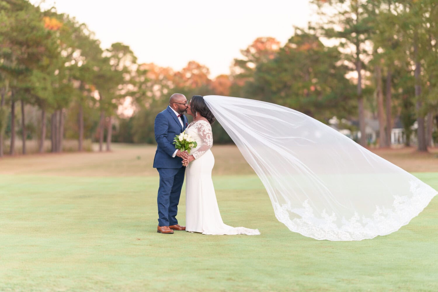 Lifting the veil into the air - Wedgefield Country Club