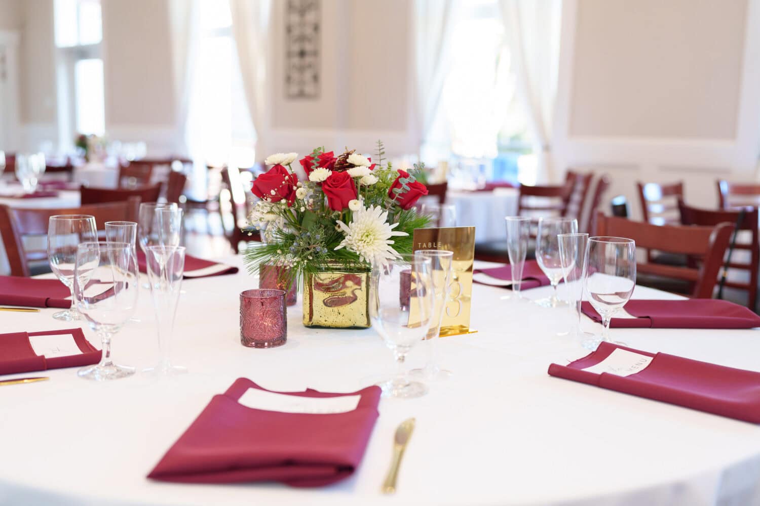 Table details - Wedgefield Country Club