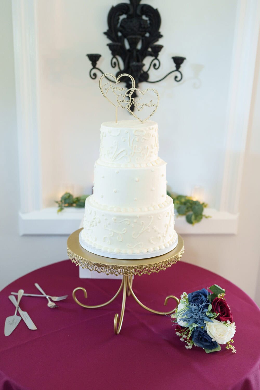 Wedding cake - Wedgefield Country Club