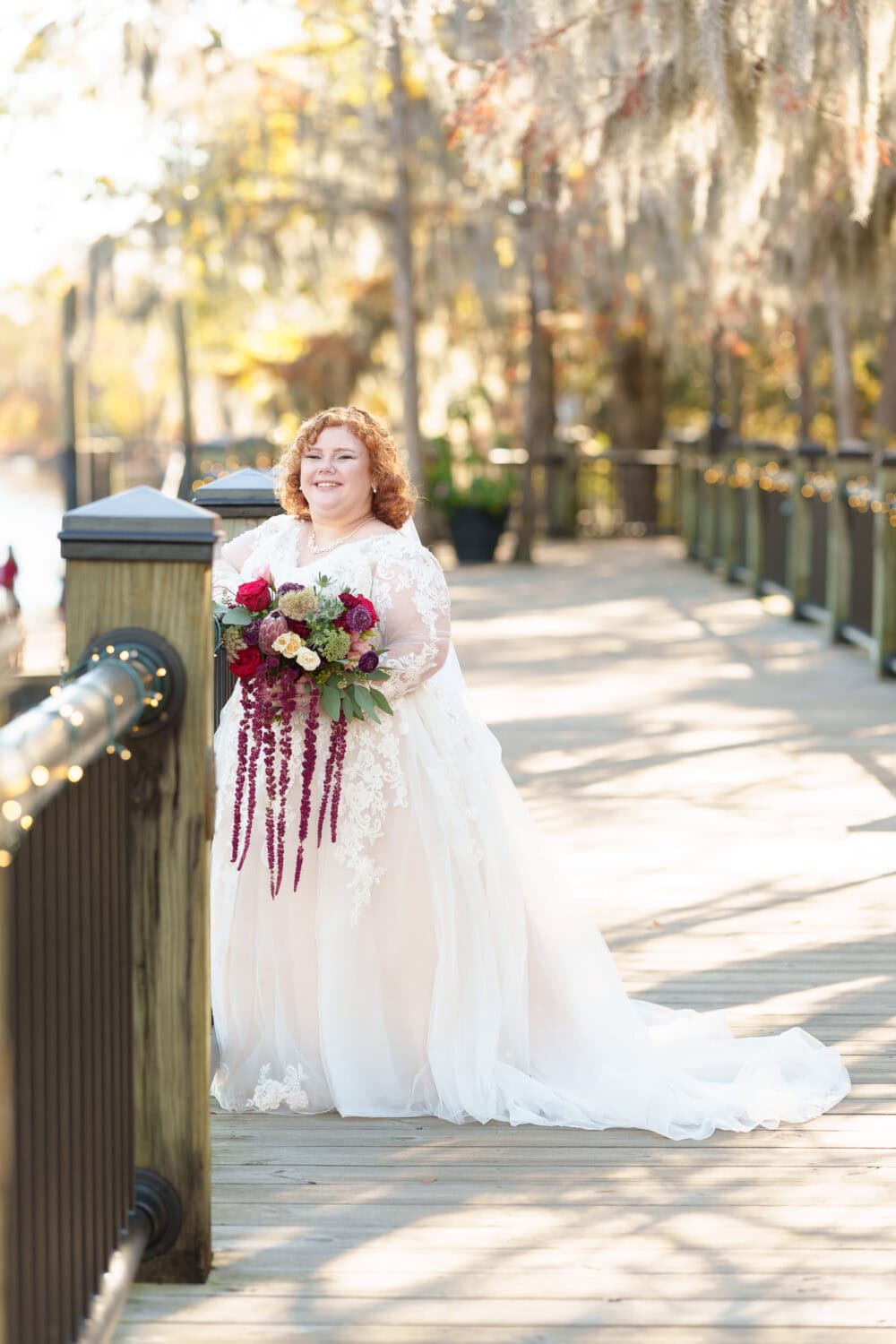 Bridal portraits - The Cypress Inn - Conway, SC