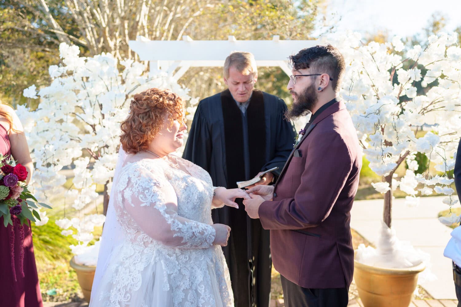 Ceremony at the Inn - The Cypress Inn - Conway, SC