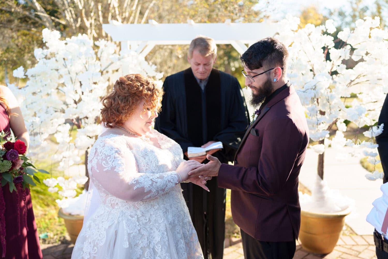 Ceremony at the Inn - The Cypress Inn - Conway, SC