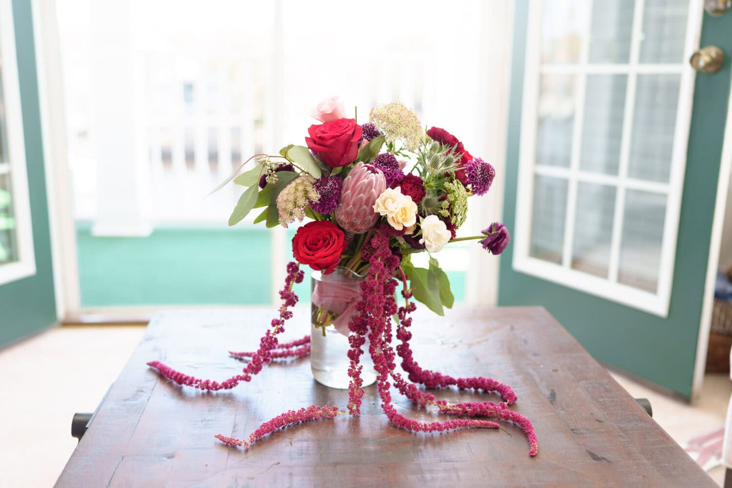 Flowers on the table - The Cypress Inn - Conway, SC