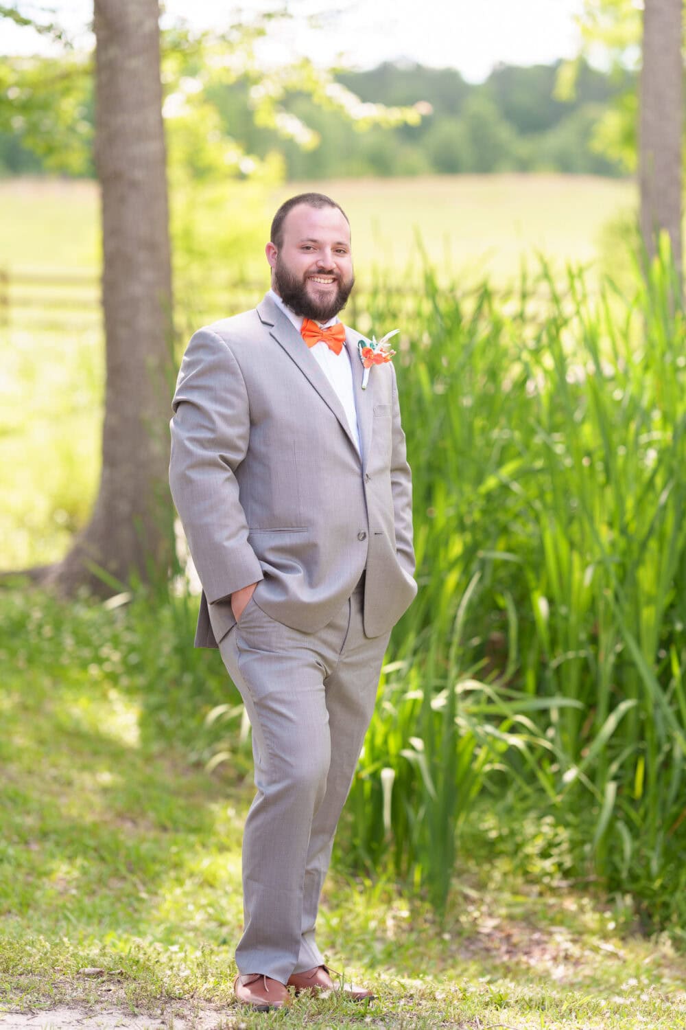 Groom portrait - Wildhorse at Parker Farms