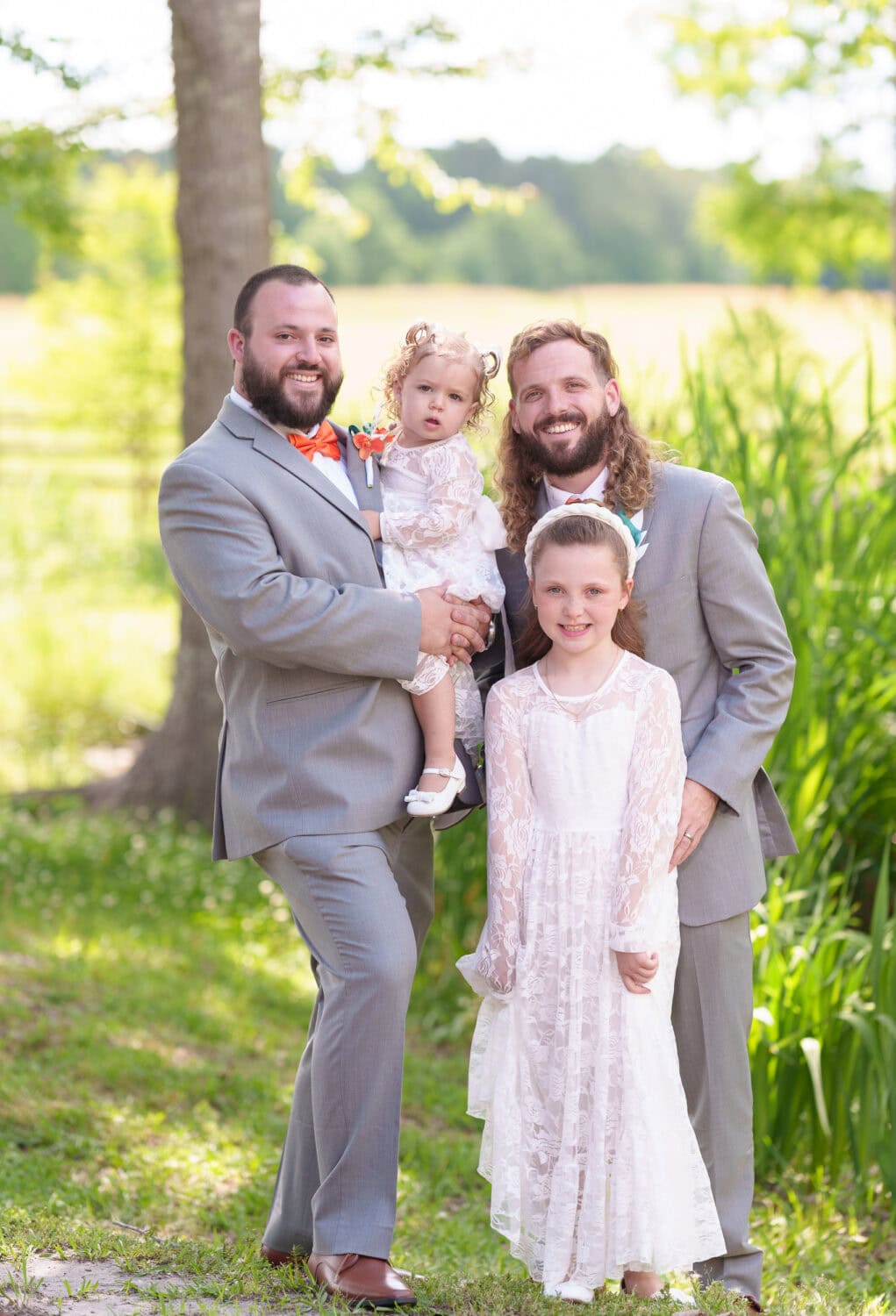 Groom with family - Wildhorse at Parker Farms