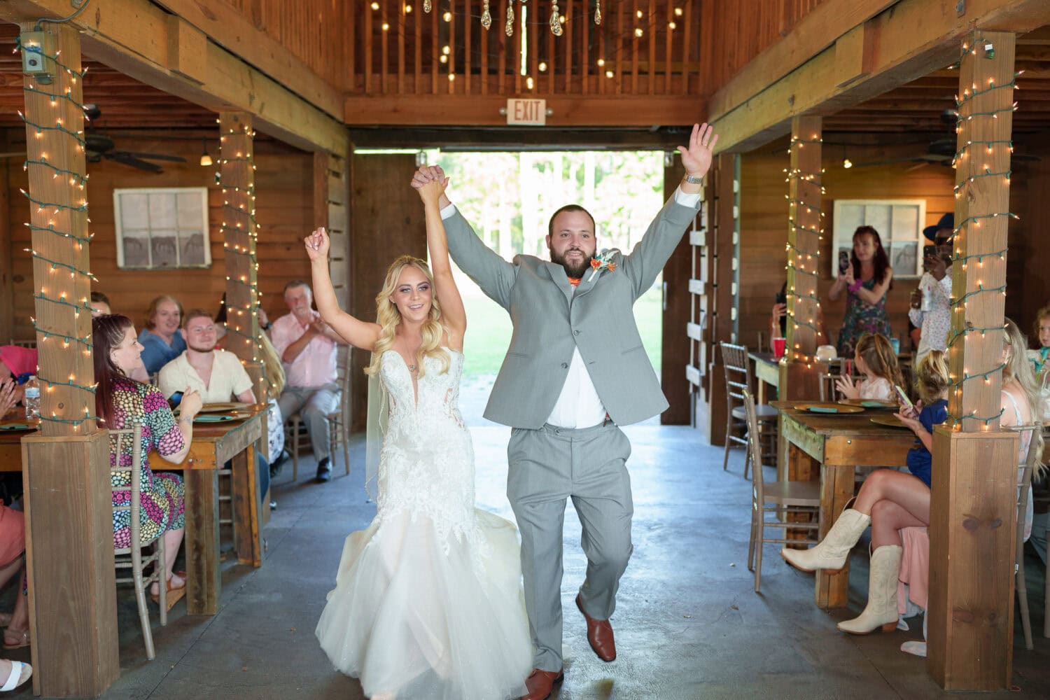 Introductions to the reception - Wildhorse at Parker Farms